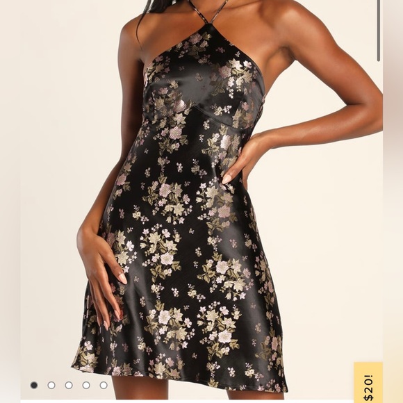 New with tag a line dress quality fabric . Lined . Size L - Picture 1 of 2